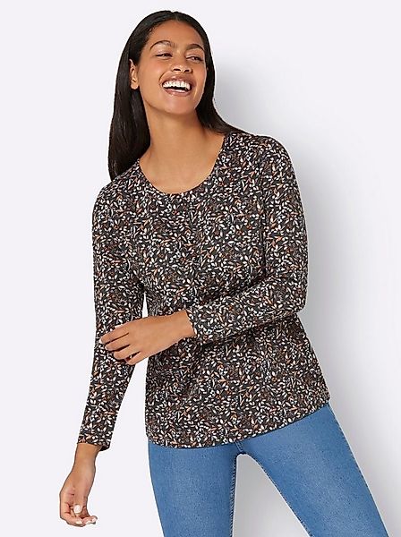 Sieh an! T-Shirt Langarmshirt . günstig online kaufen