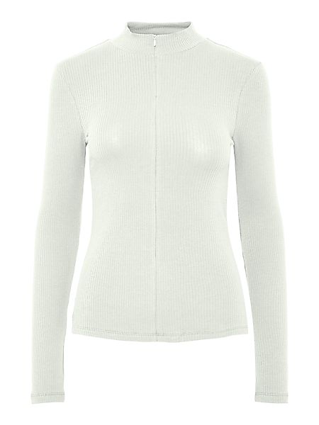 pieces Stehkragenshirt PCKITTE ZIP LS T-NECK günstig online kaufen