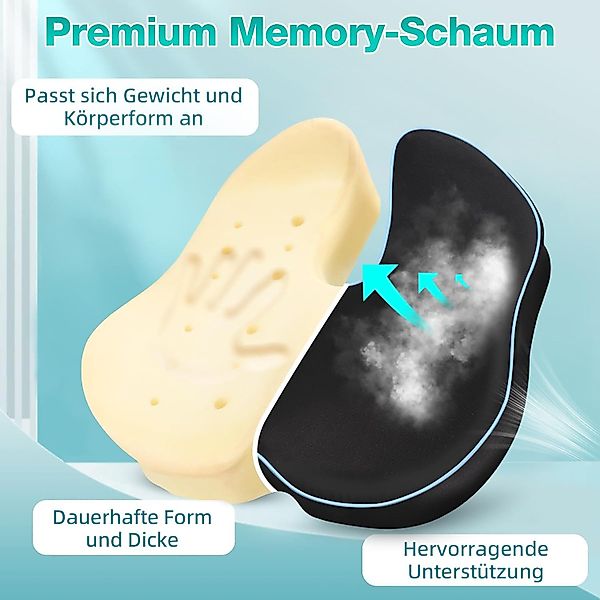 POPOLIC Sitzkissen Ergonomisches Sitzkissen für Bürostuhl günstig online kaufen