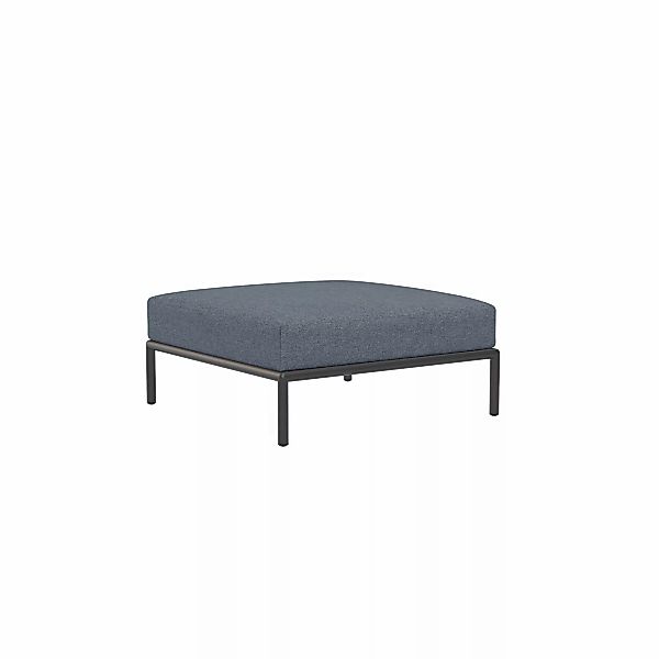 LEVEL Outdoor Ottoman Lounge-Modul 3 Sky Dunkelgrau günstig online kaufen