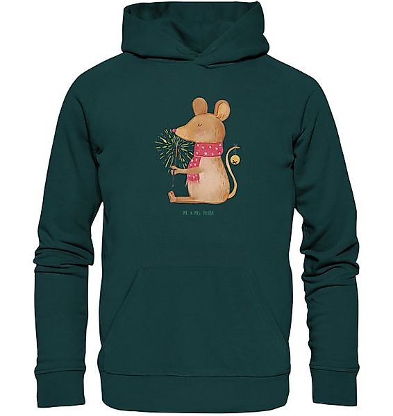 Mr. & Mrs. Panda Hoodie Größe XXL Maus Weihnachten - Mid Heather Green - Ge günstig online kaufen