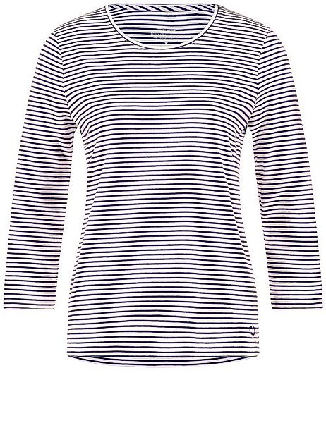 GERRY WEBER 3/4-Arm-Shirt Geringeltes 3/4 Arm Shirt günstig online kaufen