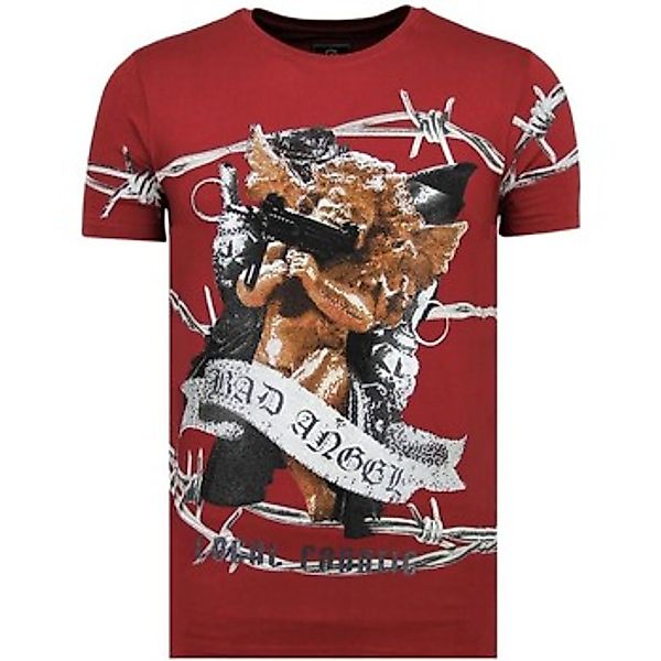 Local Fanatic  T-Shirt Rhinestones Bad Angel B günstig online kaufen