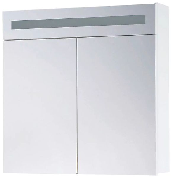 Sanotechnik Spiegelschrank Rave Weiß 70 cm mit Softclose Türen günstig online kaufen