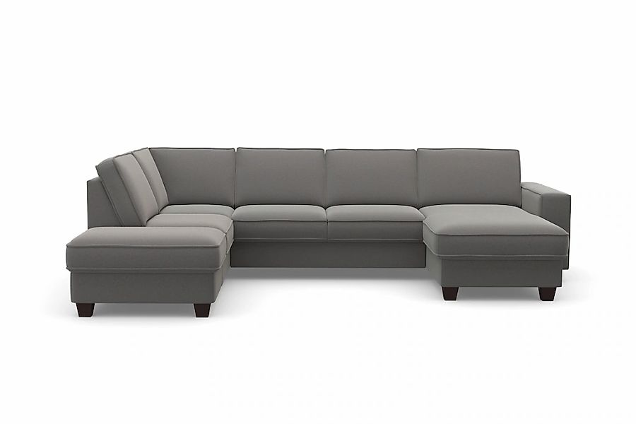 Home affaire Wohnlandschaft "County U-Form" wahlweise Ottomane links oder r günstig online kaufen