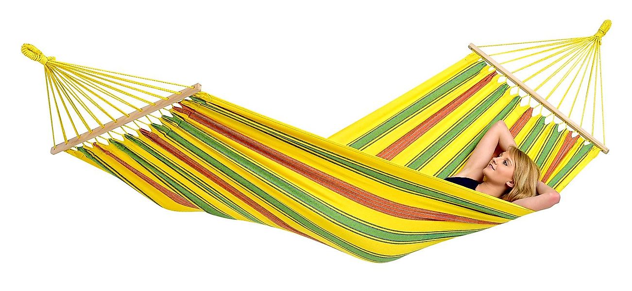 Amazonas Stabhängematte Aruba (gestreift, 2-3 Personen), günstig online kaufen