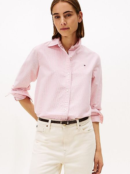 Tommy Hilfiger Hemdbluse OXFORD RELAXED FIT SHIRT mit Hemdblusenkragen und günstig online kaufen