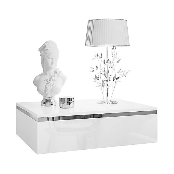 Lookway Nachttisch AURORA SILVER Hängender Nachttisch günstig online kaufen