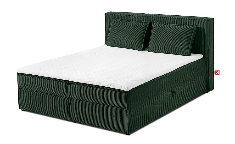KONSIMO Boxbett  Roti ¦ grün ¦ Maße (cm): B: 145 H: 95 Betten > Polsterbett günstig online kaufen