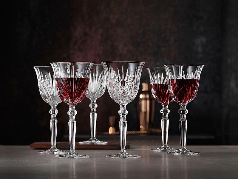 Nachtmann Rotweinglas »Palais«, (Set, 6 tlg.), 230 ml, 6-teilig günstig online kaufen