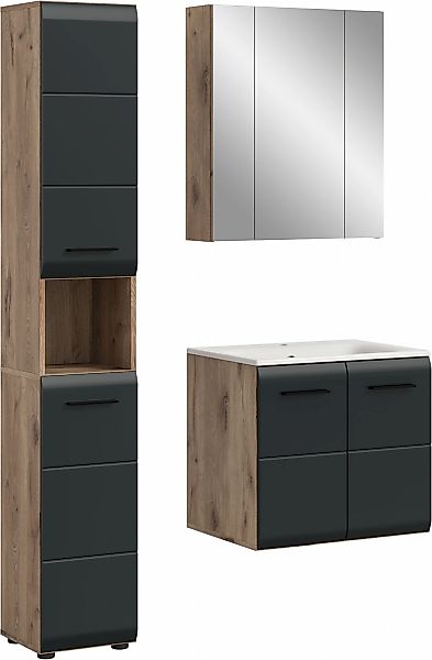 INOSIGN Badezimmer-Set, (Set, 4 St.), Florenz, Badkombination 4-tlg.,Nox Oa günstig online kaufen
