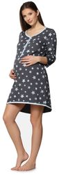 Be Mammy Umstandsnachthemd Damen Umstands Nachthemd günstig online kaufen