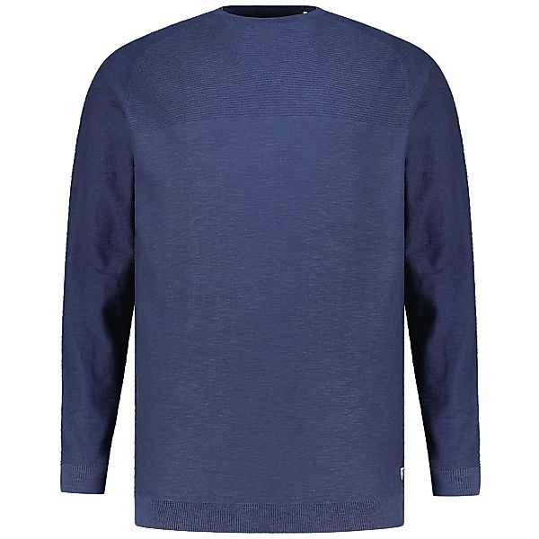 s.Oliver Strickpullover aus Baumwolle Farbe blau Größe: 5XL günstig online kaufen