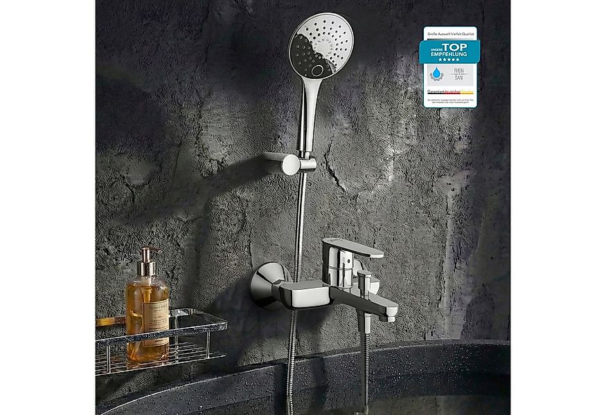 hansgrohe Wannenarmatur Vernis Blend mit Wannenmischer, Handbrause oder Reg günstig online kaufen