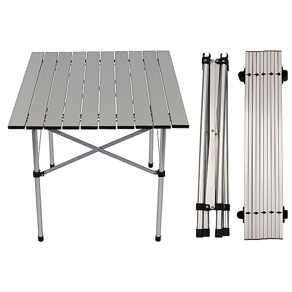 MFH Campingtisch Camping-Rolltisch, Alu, Gestell klappbar günstig online kaufen