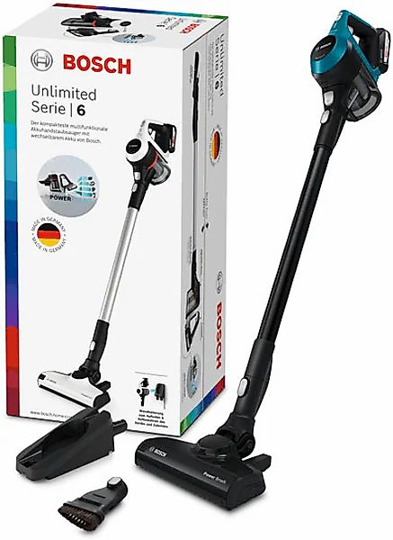 BOSCH Akku-Stielstaubsauger »Unlimited 6 BKS6111P, Hygiene-Filter, 10 Jahre günstig online kaufen