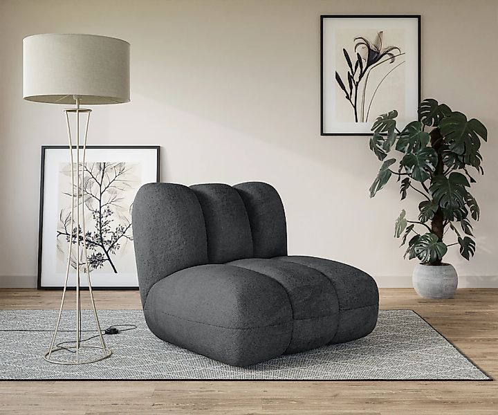 LeGer Home by Lena Gercke Sessel "Priya Loungesessel, moderne Steppung, auc günstig online kaufen