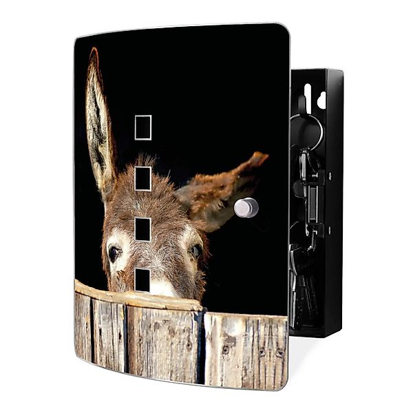 Banjado Design Schlüsselkasten Aus Edelstahl Für 10 Schlüssel 24x21,5x7cm M günstig online kaufen