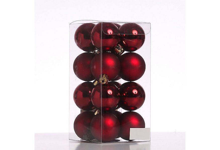 MARELIDA Weihnachtsbaumkugel Christbaumkugeln Weihnachtskugeln bruchfest 4c günstig online kaufen