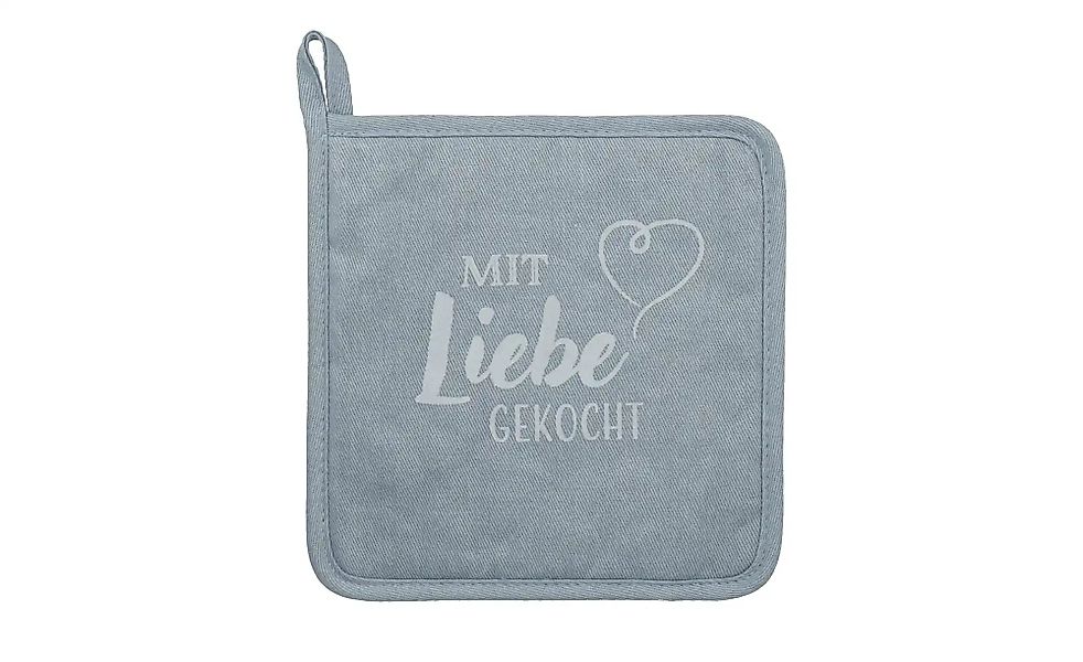 KHG Topflappen   ¦ grün ¦ 100% Baumwolle ¦ Maße (cm): B: 20 Tischwäsche & K günstig online kaufen