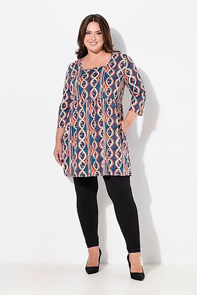 Ulla Popken Longshirt Longshirt bedruckt A-Linie günstig online kaufen