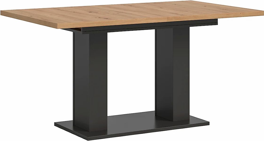 Home affaire Esstisch "Motus, ausziehbar 150 -190 cm, inklusive 40 cm Einle günstig online kaufen