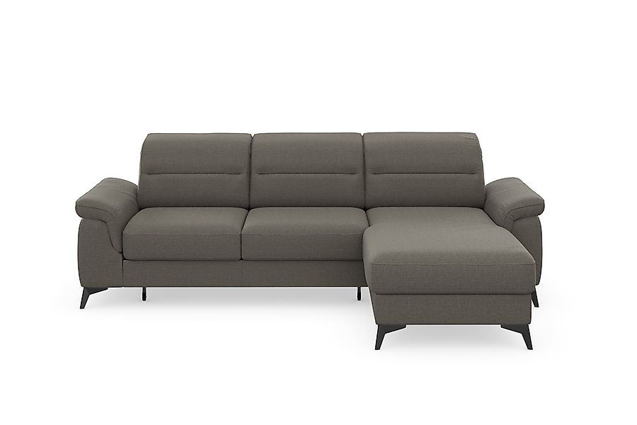 sit&more Ecksofa »Sinatra L-Form« mit Recamiere, optional mit Kopfteilverst günstig online kaufen