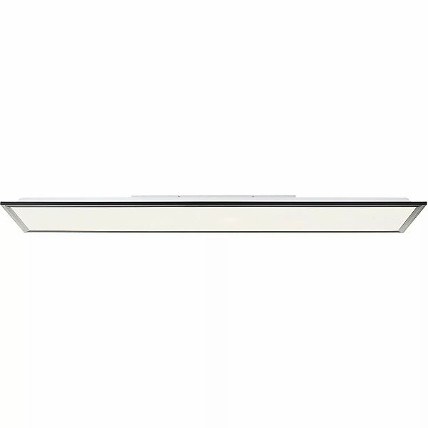 Brilliant LED-Deckenleuchte Briston 100 cm x 25 cm Schwarz günstig online kaufen