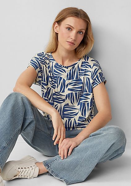 s.Oliver Shirttop T-Shirt aus Viskosestretch im günstig online kaufen