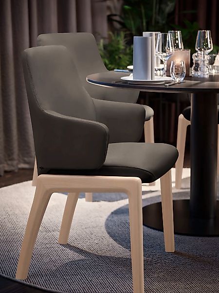 Stressless Polsterstuhl "Laurel" () Low Back mit Armlehne, Größe L, mit abg günstig online kaufen