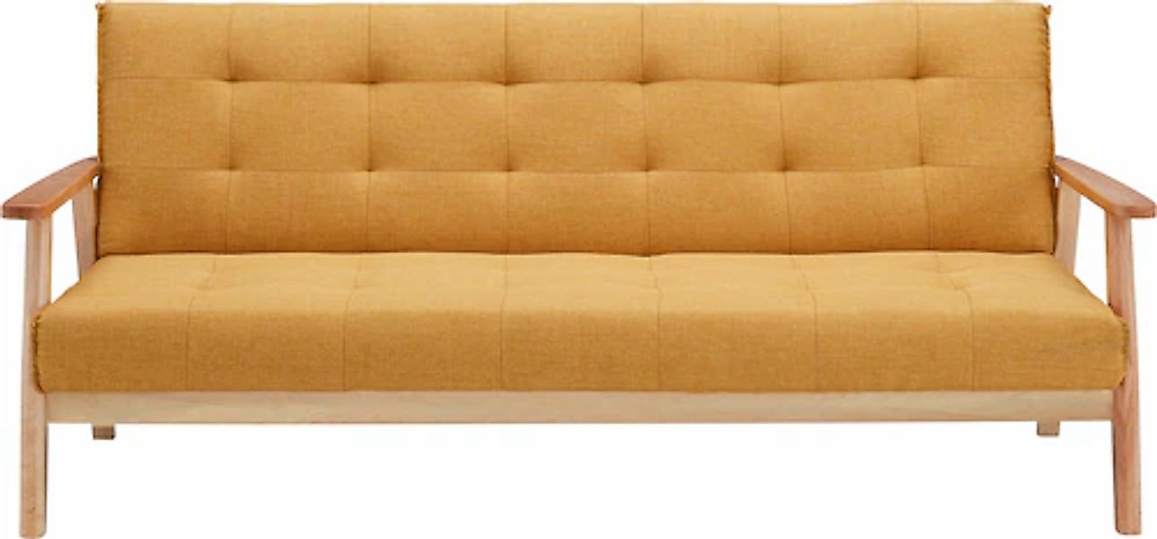 SalesFever Schlafsofa »Skagen 3-Sitzer Sofa« Holzgestell Sofa: Entspannung günstig online kaufen