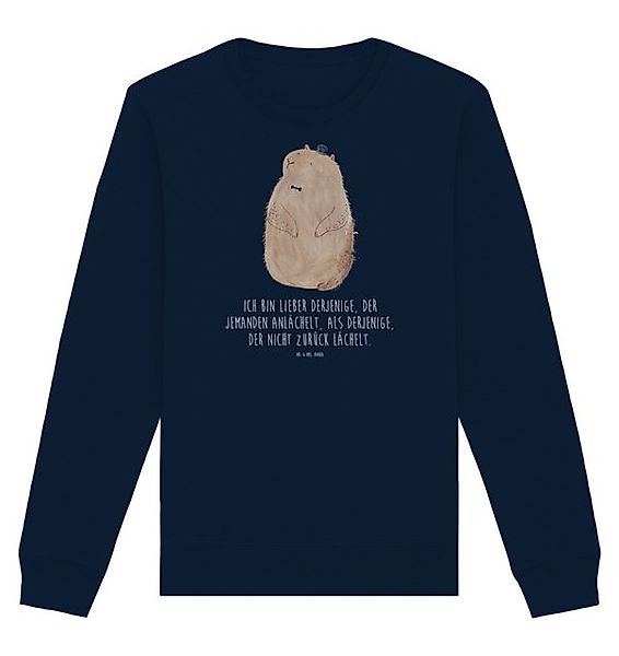 Mr. & Mrs. Panda Longpullover Murmeltier Größe M - French Navy - Geschenk, günstig online kaufen