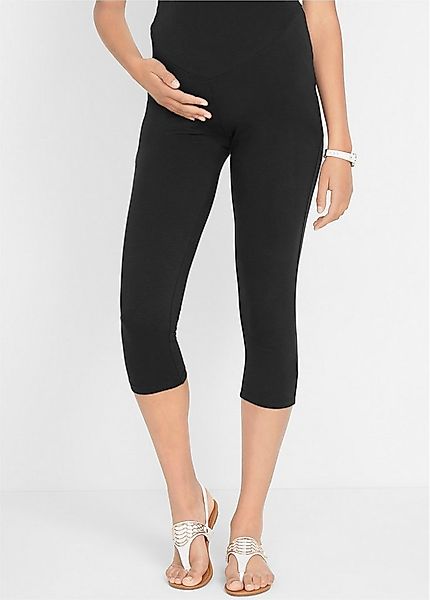 bonprix Umstandsleggings (Packung, 2-tlg) Leggings, aus Baumwolle mit Elast günstig online kaufen