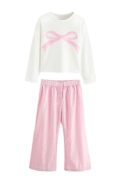 Next Pyjama Schlafanzug aus Webmaterial, 1er günstig online kaufen