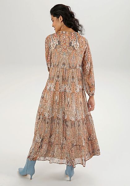 Aniston CASUAL Maxikleid, mit fantasievollem Paisley-Muster günstig online kaufen