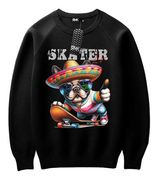 RMK Rundhalspullover Herren Pullover Langarmshirt Sweatshirt günstig online kaufen