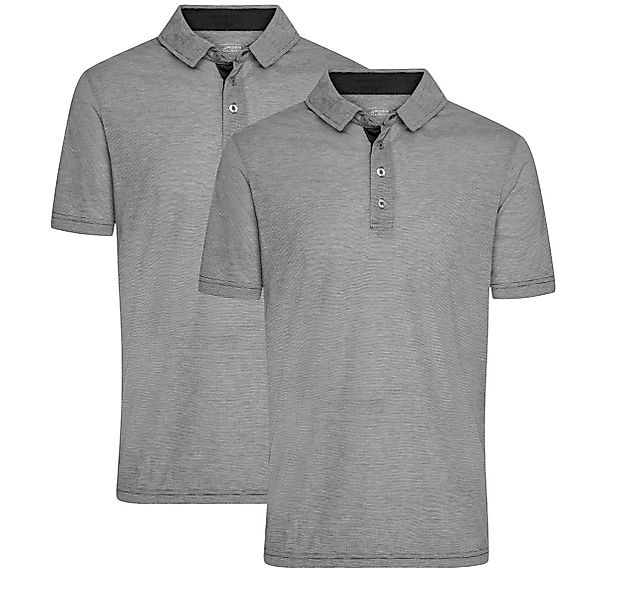 James & Nicholson Poloshirt Herren Funktionspolo im Doppelpack Single Jerse günstig online kaufen