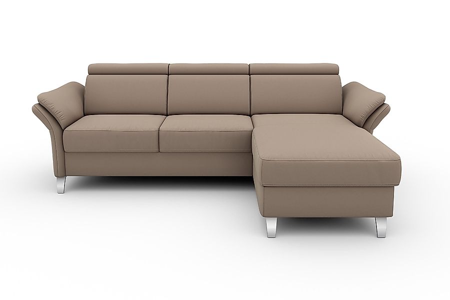 sit&more Ecksofa Vincenzo L-Form, inklusive Kopfteilverstellung, günstig online kaufen