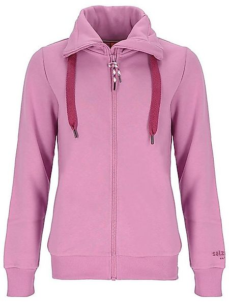 salzhaut Sweatjacke Damen Jacke Rackeln mit hochschließendem Turtleneck-Kra günstig online kaufen