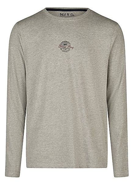 Phil & Co. Pyjamaoberteil Herren Pyjamashirt mit langem Arm (1-tlg) genial günstig online kaufen