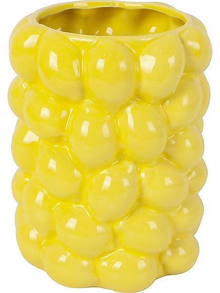 Trend Line Dekovase TrendLine Vase Keramik Zitrone 18 x 15 x 15 cm günstig online kaufen