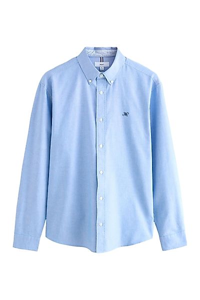 Next Langarmhemd Langärmeliges Oxfordhemd aus 100 % günstig online kaufen