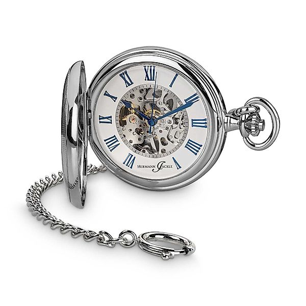 Hermann Jäckle Taschenuhr "Ettlingen" Skelett-Design, Handaufzug, günstig online kaufen