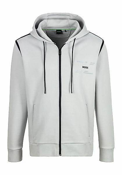 BOSS GREEN Sweatjacke "Saggy Tape", mit kontrast Piping günstig online kaufen