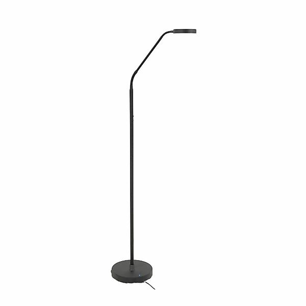 LED-Akku-Stehlampe Comfort, schwarz 135 cm Metall CCT Dimmer günstig online kaufen