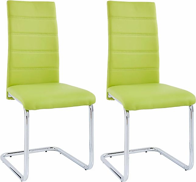 OTTO home Freischwinger "Adora" (Set) 4 Stk.(2 oder 4 Stück) Bezug in Kunst günstig online kaufen