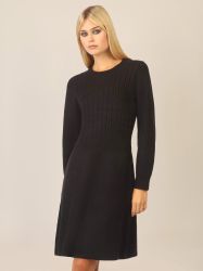 Apart Strickkleid mit Zopfmuster günstig online kaufen