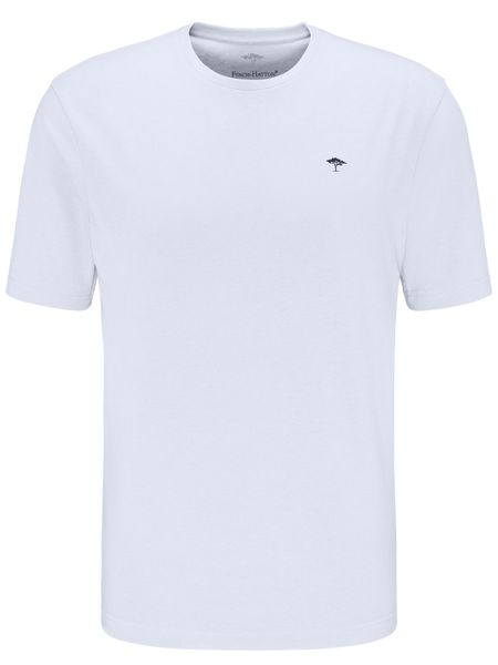 FYNCH-HATTON T-Shirt mit Rundhals und Logo-Stickerei günstig online kaufen