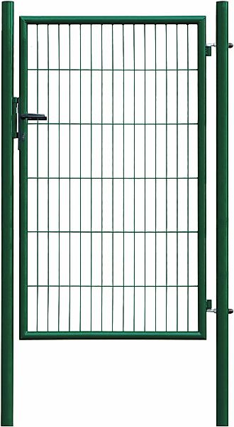 GARDEN N MORE Zauneinzeltür "Einzeltor Standard", (Set), 150 cm hoch, grün günstig online kaufen