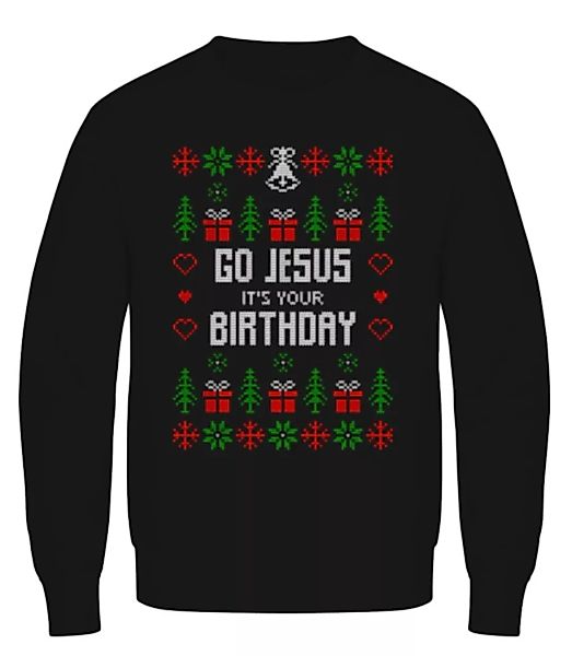 Go Jesus It Is Your Birthday · Männer Pullover günstig online kaufen